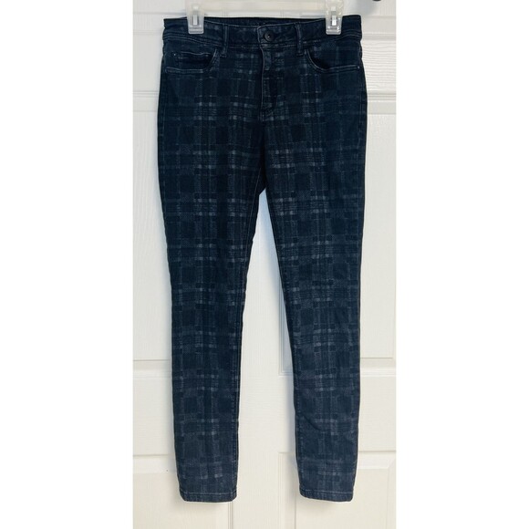 DL1961 Denim - DL1961 Size 29 Florence Instasculpt Dahlia Printed Black Denim